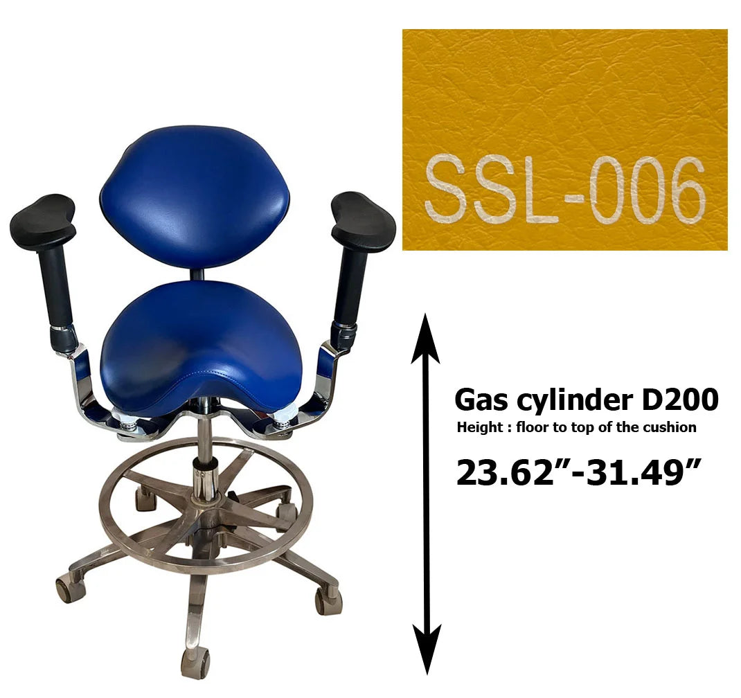 S1292 Dental Saddle Operated surgeon chair Microscope chair