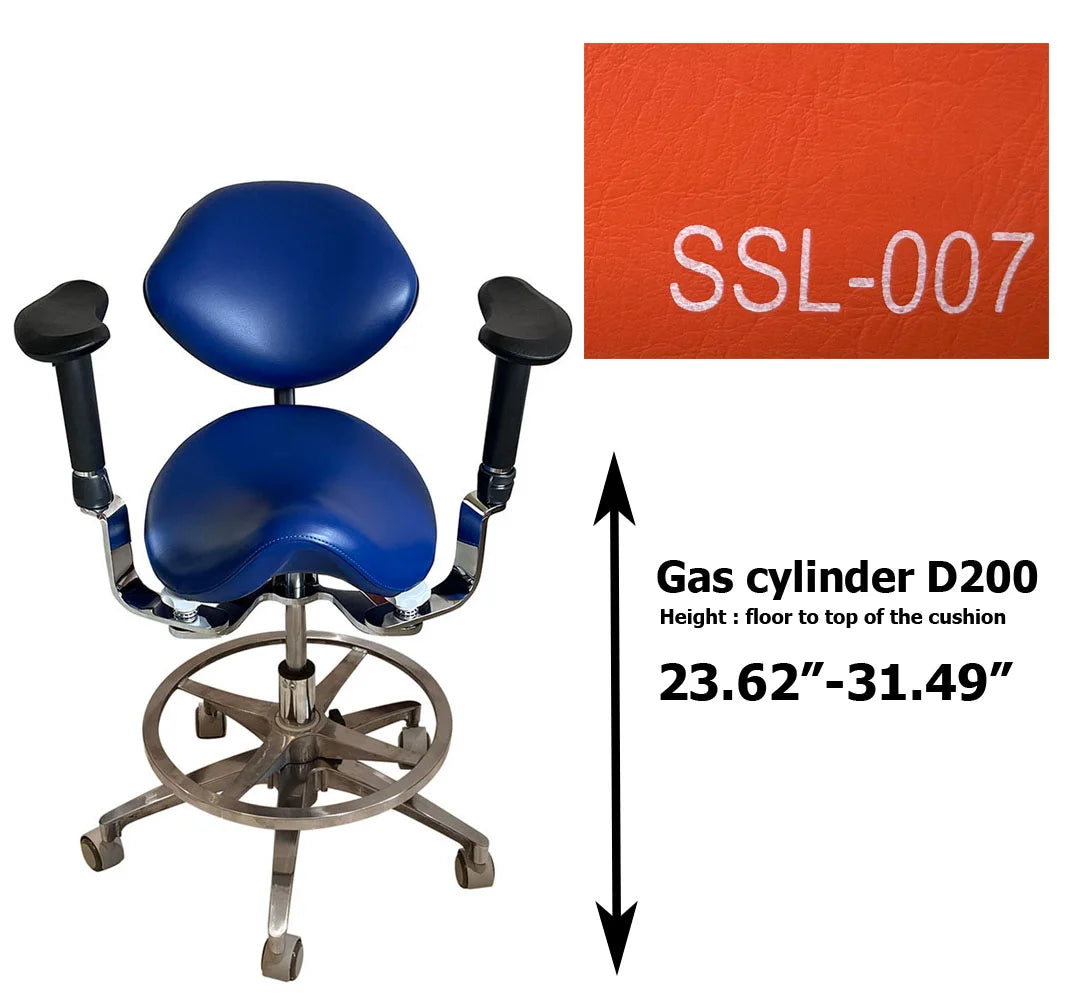 S1292 Dental Saddle Operated surgeon chair Microscope chair