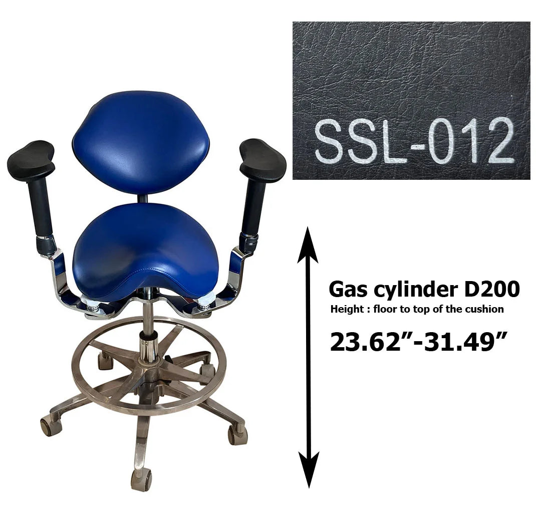 S1292 Dental Saddle Operated surgeon chair Microscope chair