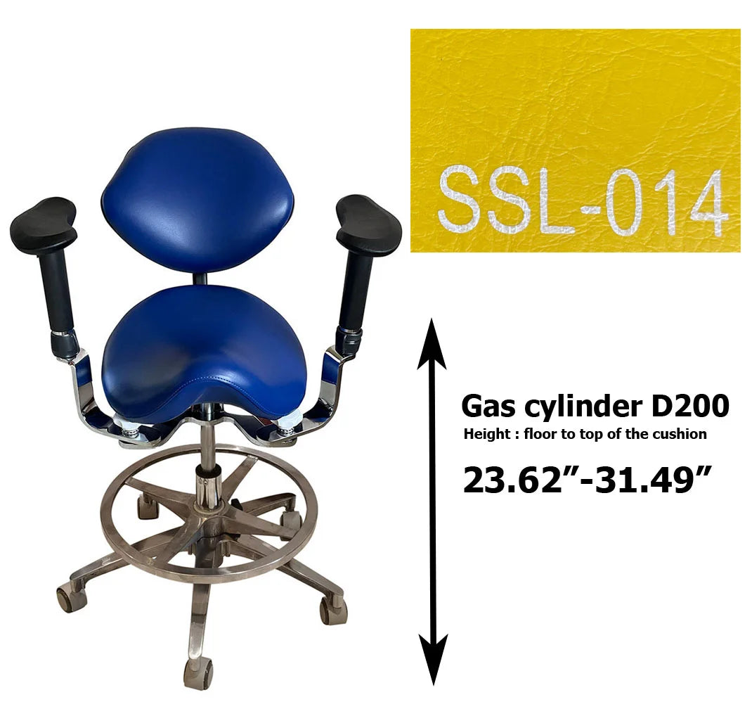 S1292 Dental Saddle Operated surgeon chair Microscope chair