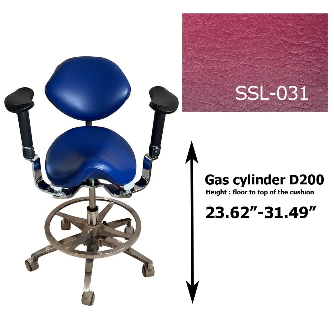 S1292 Dental Saddle Operated surgeon chair Microscope chair