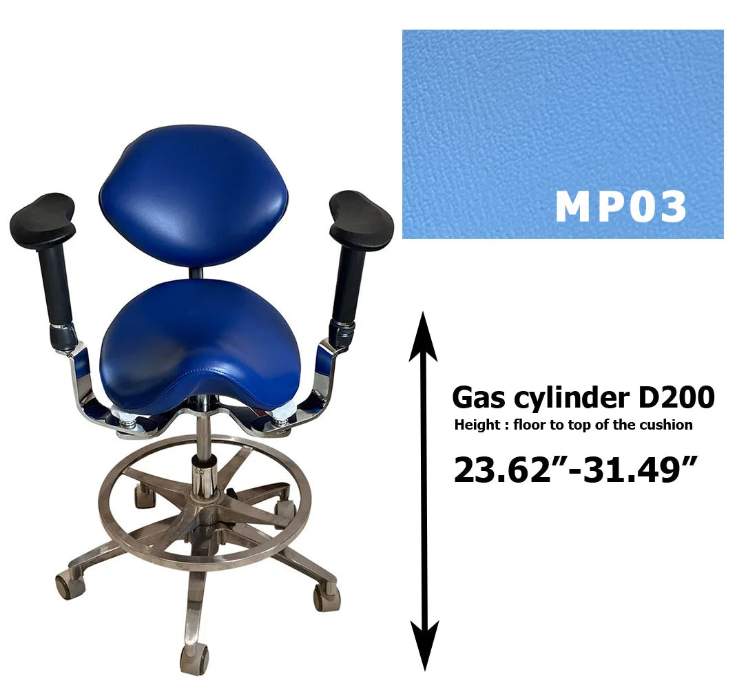 S1292 Dental Saddle Operated surgeon chair Microscope chair