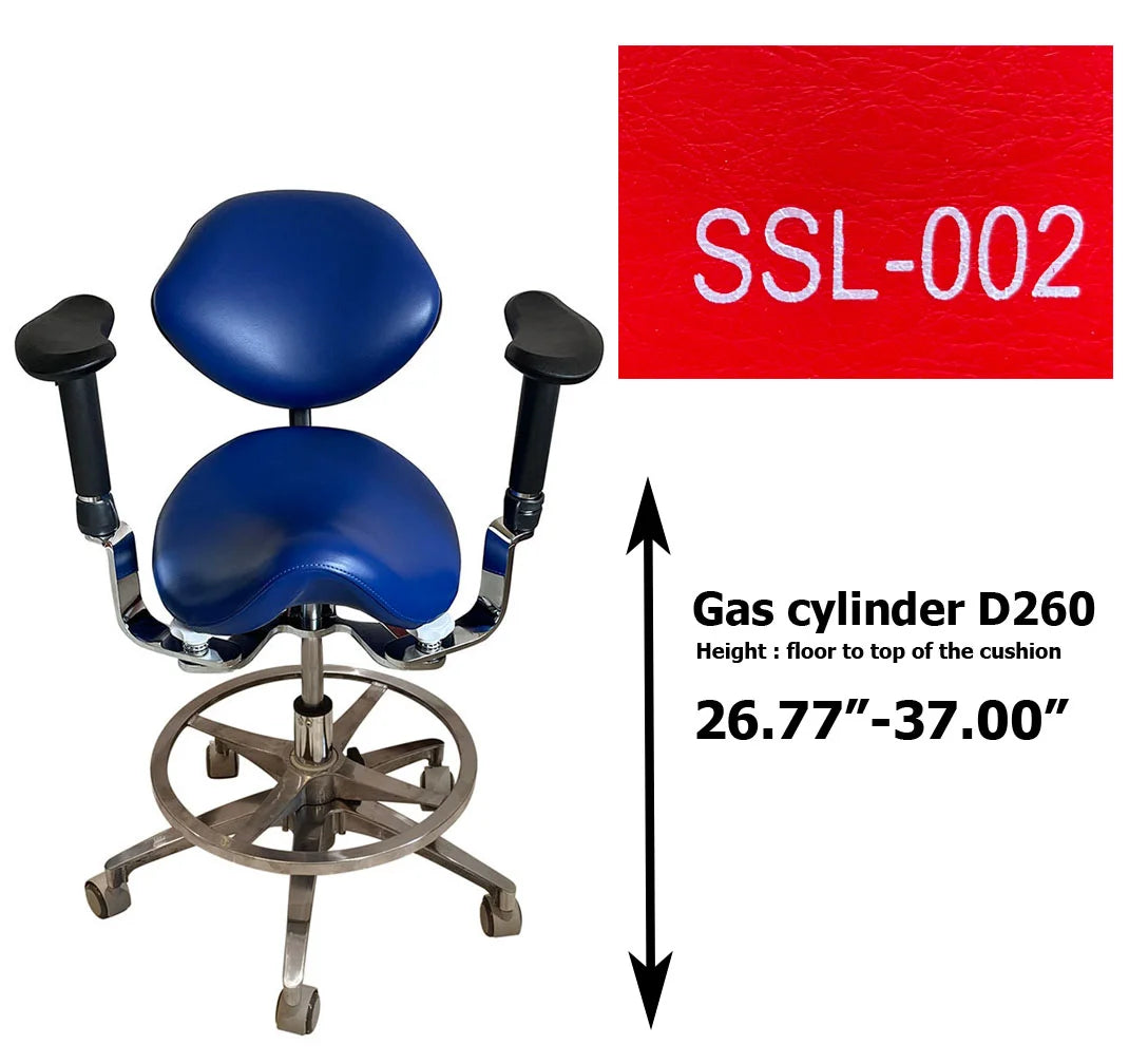 S1292 Dental Saddle Operated surgeon chair Microscope chair
