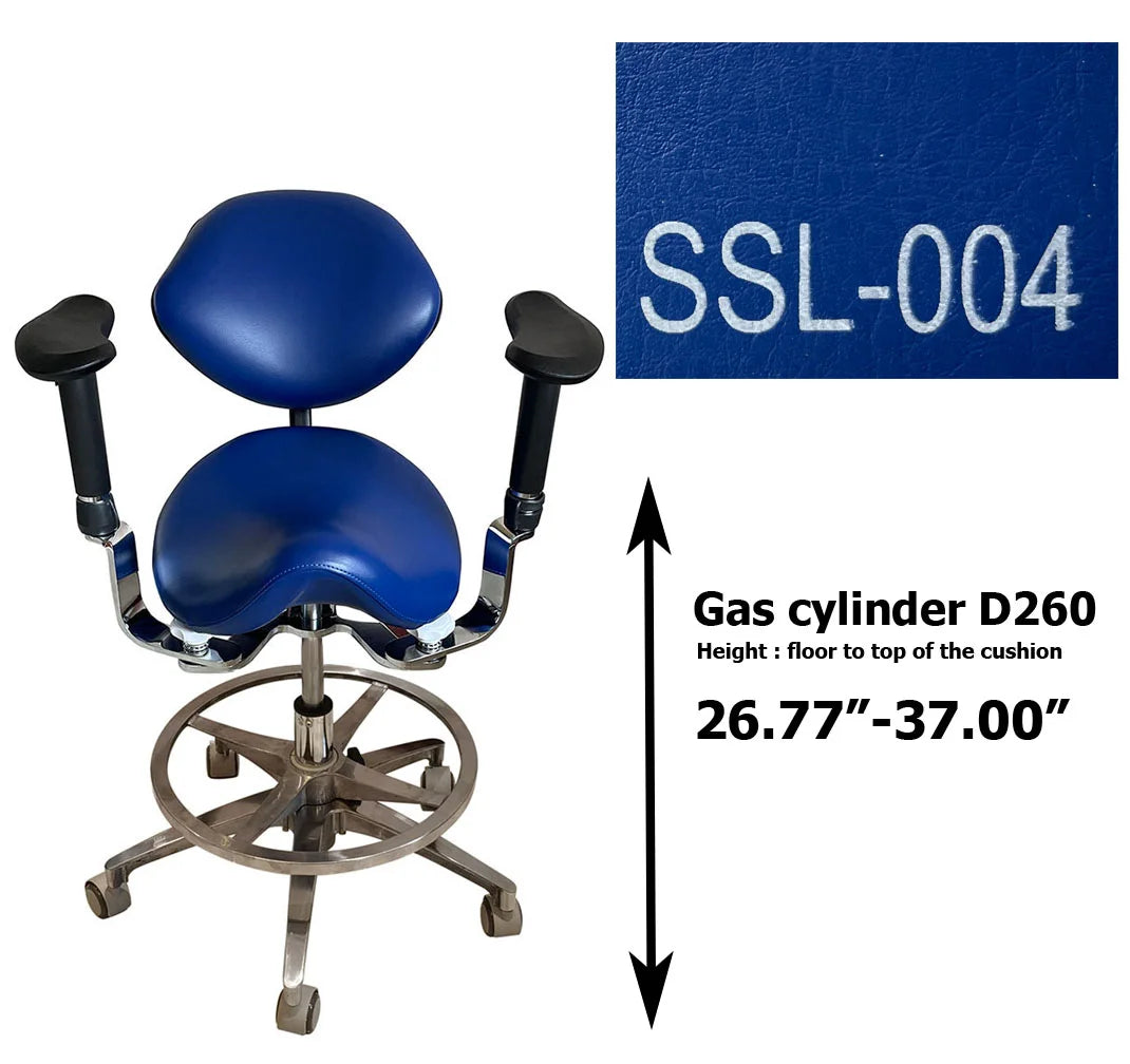 S1292 Dental Saddle Operated surgeon chair Microscope chair