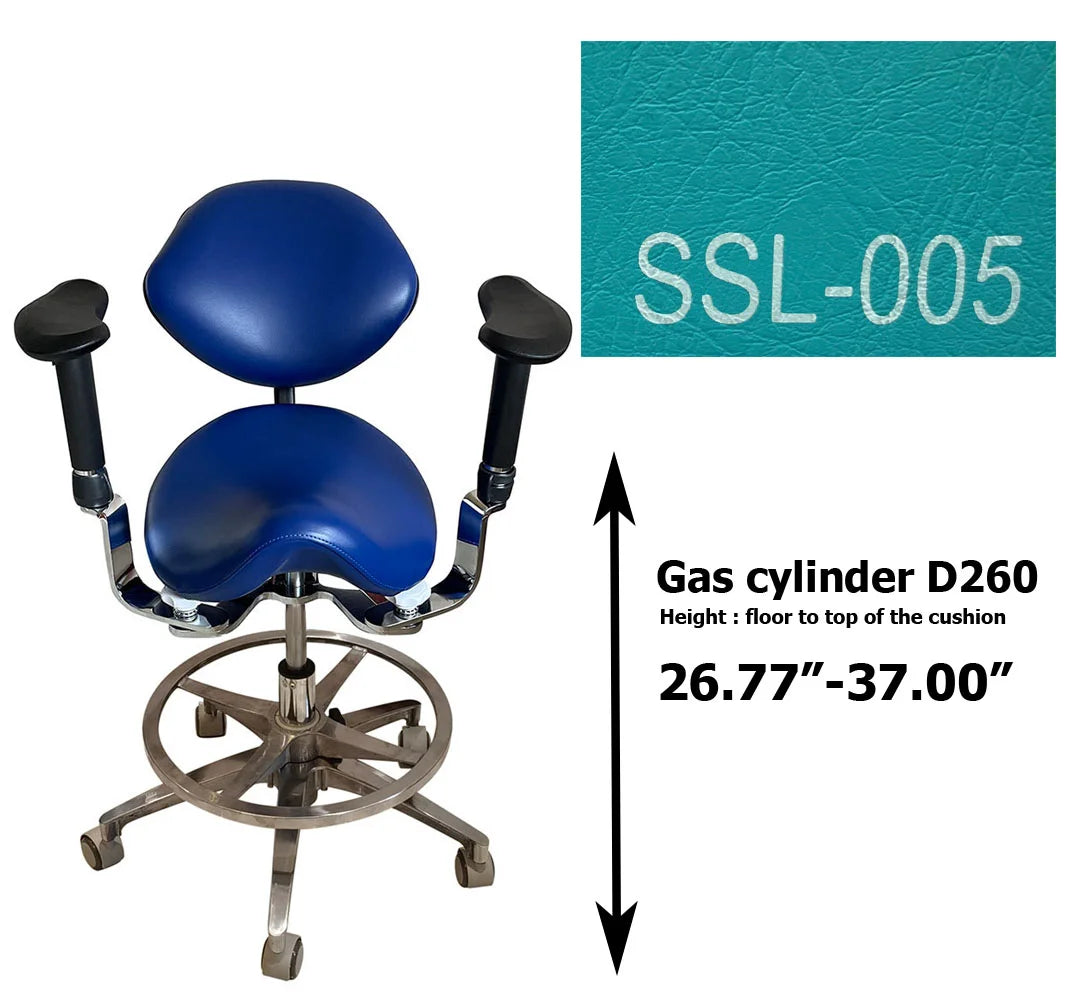 S1292 Dental Saddle Operated surgeon chair Microscope chair