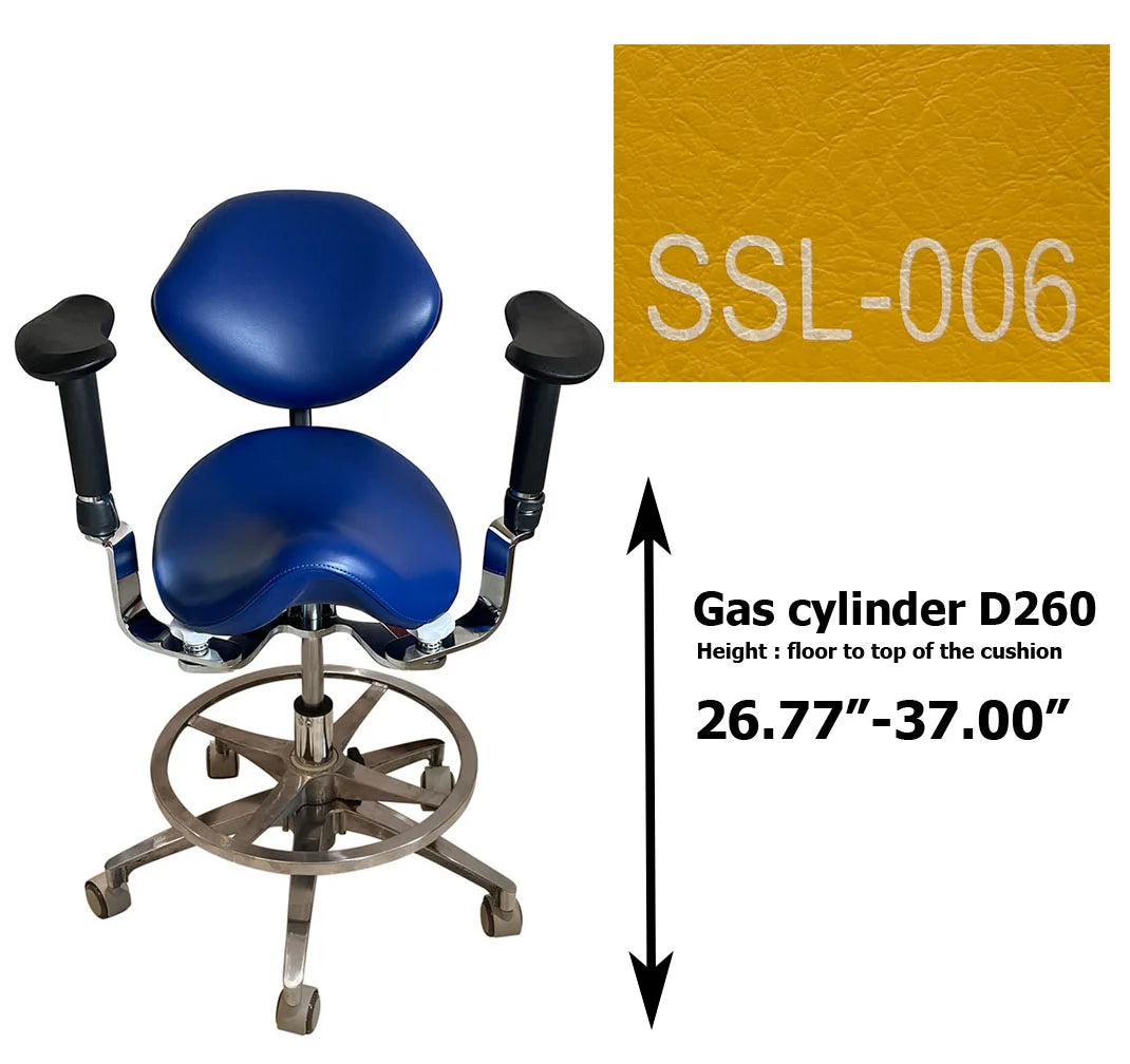S1292 Dental Saddle Operated surgeon chair Microscope chair