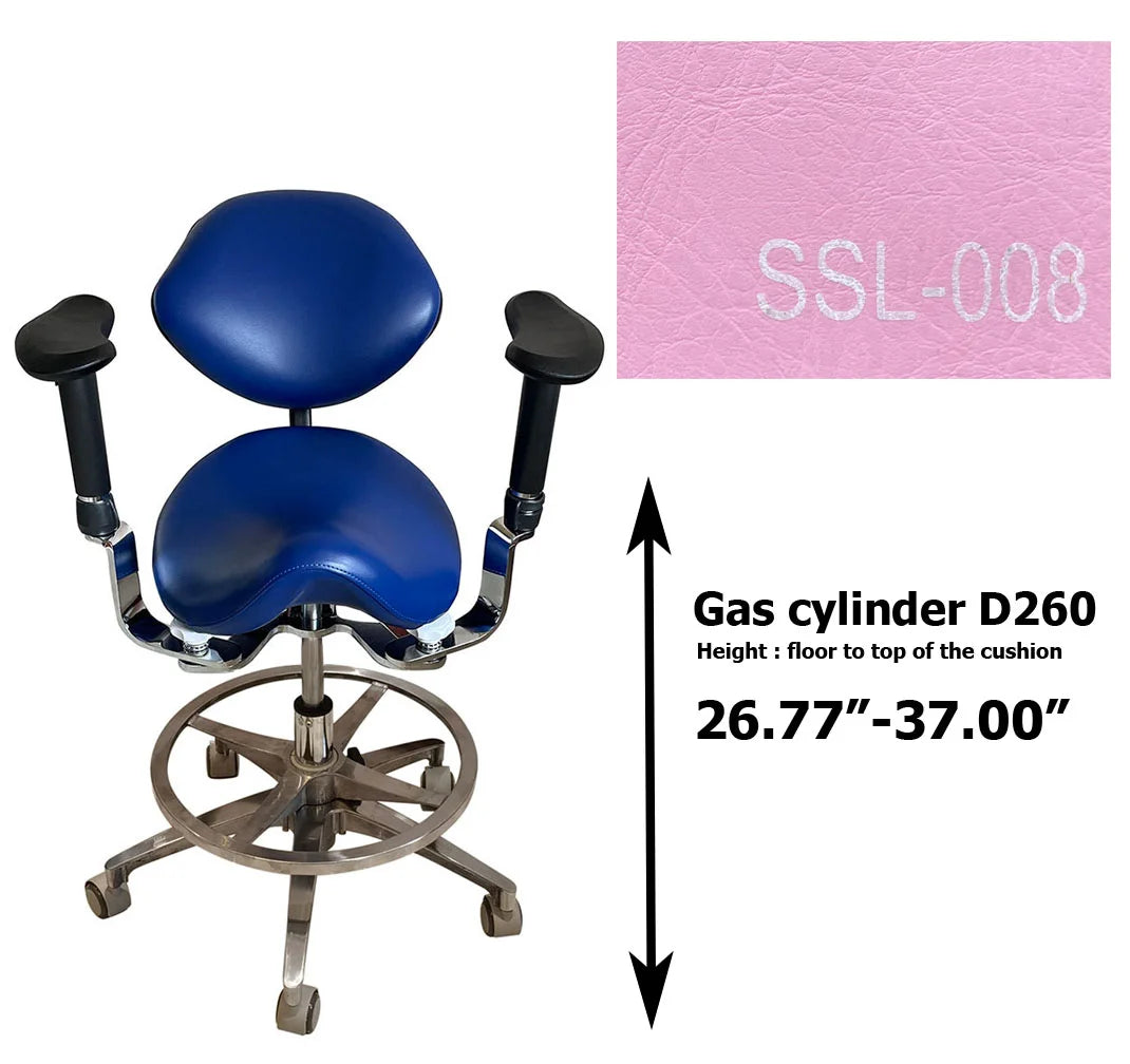 S1292 Dental Saddle Operated surgeon chair Microscope chair