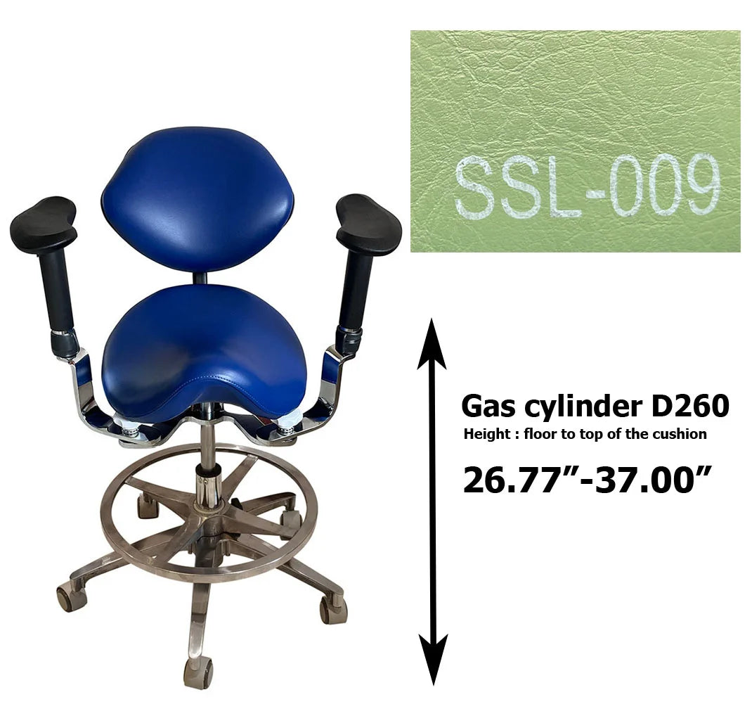 S1292 Dental Saddle Operated surgeon chair Microscope chair
