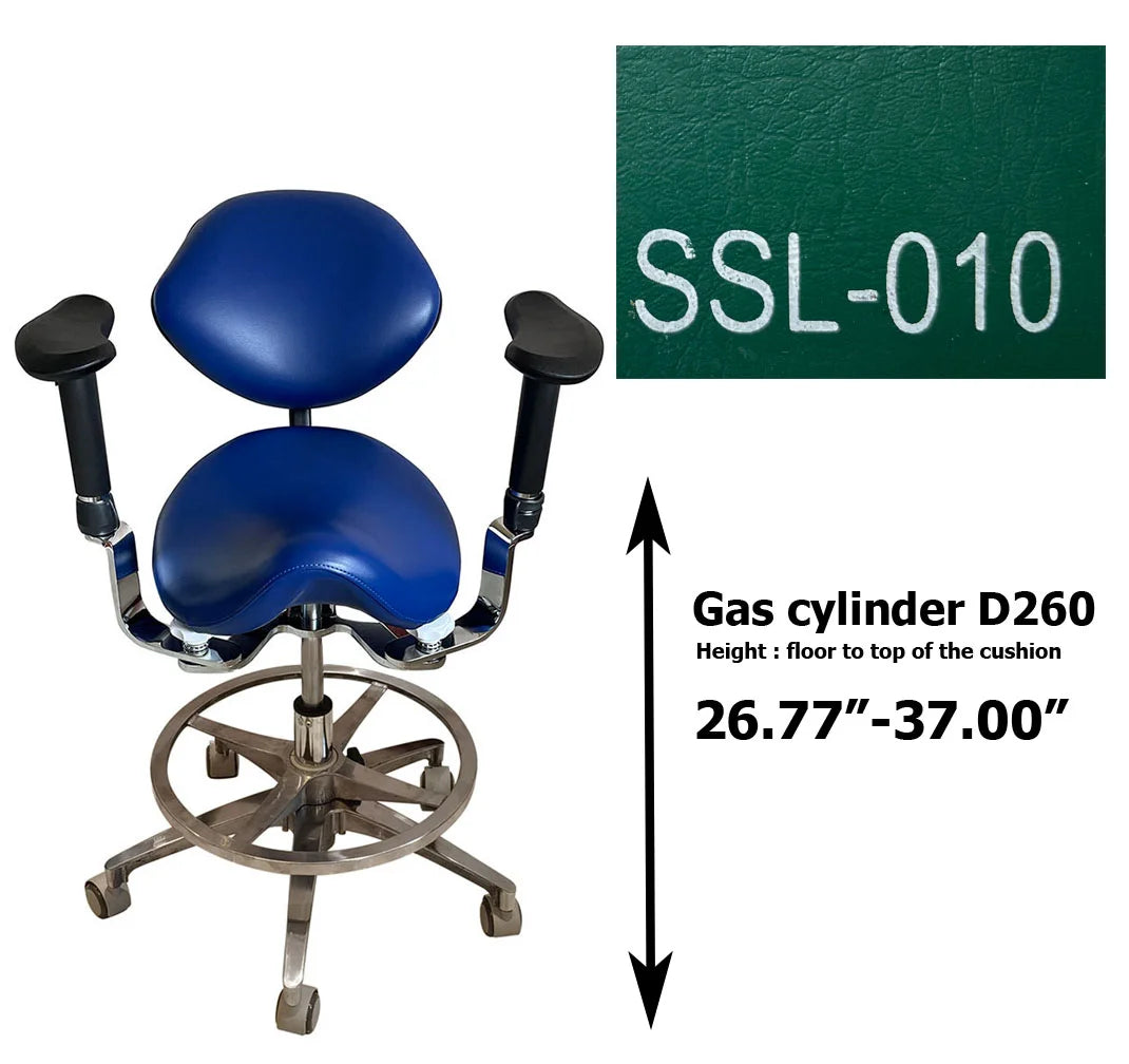 S1292 Dental Saddle Operated surgeon chair Microscope chair