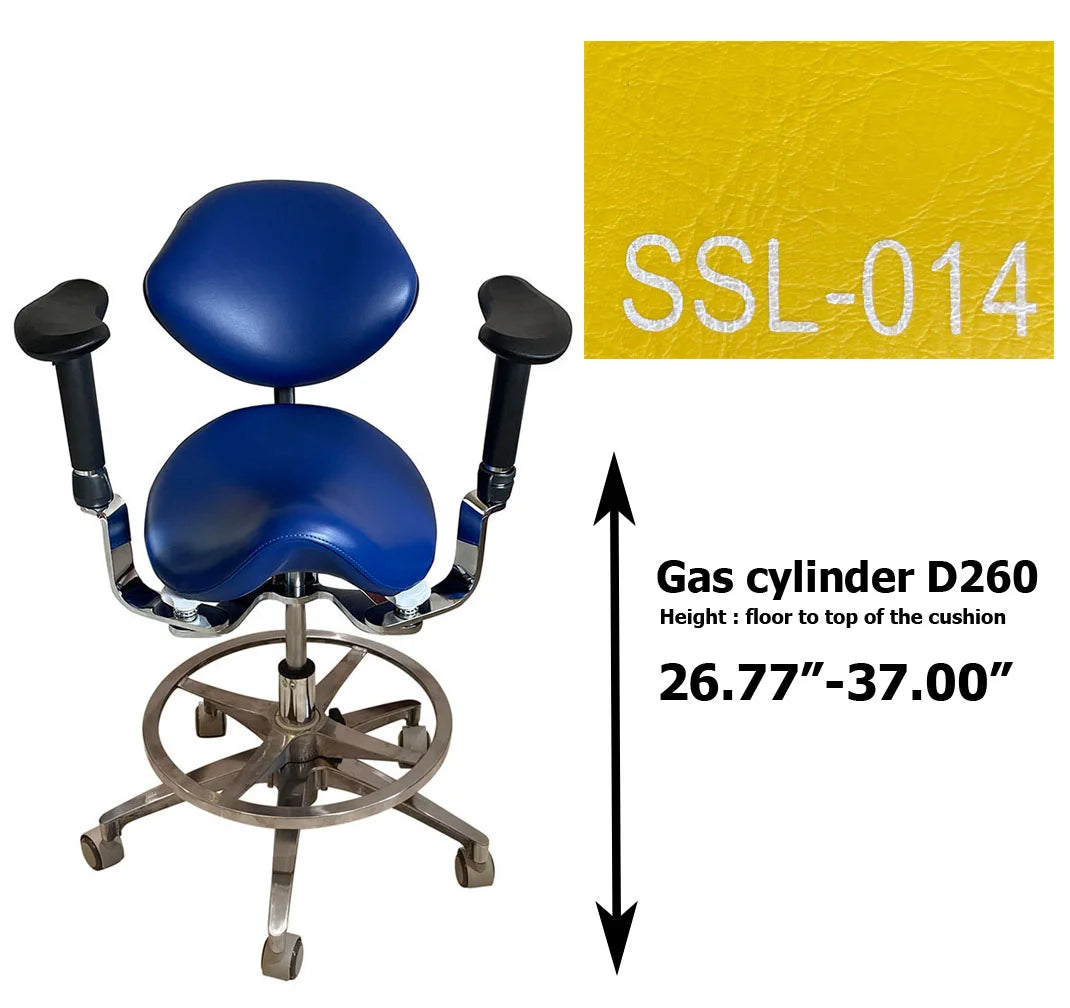 S1292 Dental Saddle Operated surgeon chair Microscope chair