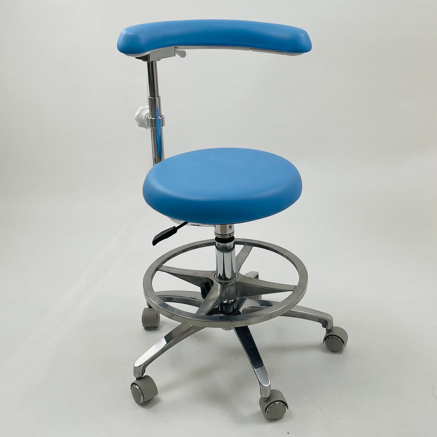 S1263 Medical grade vinyl PU molded uphostery Dental stool dental assistant chair