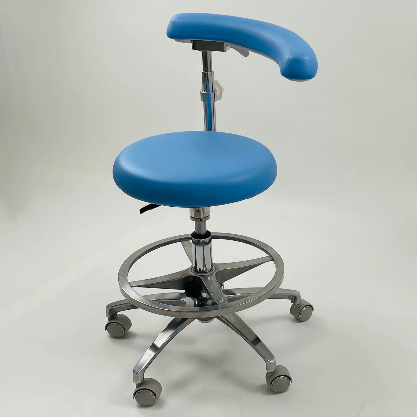 S1263 Medical grade vinyl PU molded uphostery Dental stool dental assistant chair