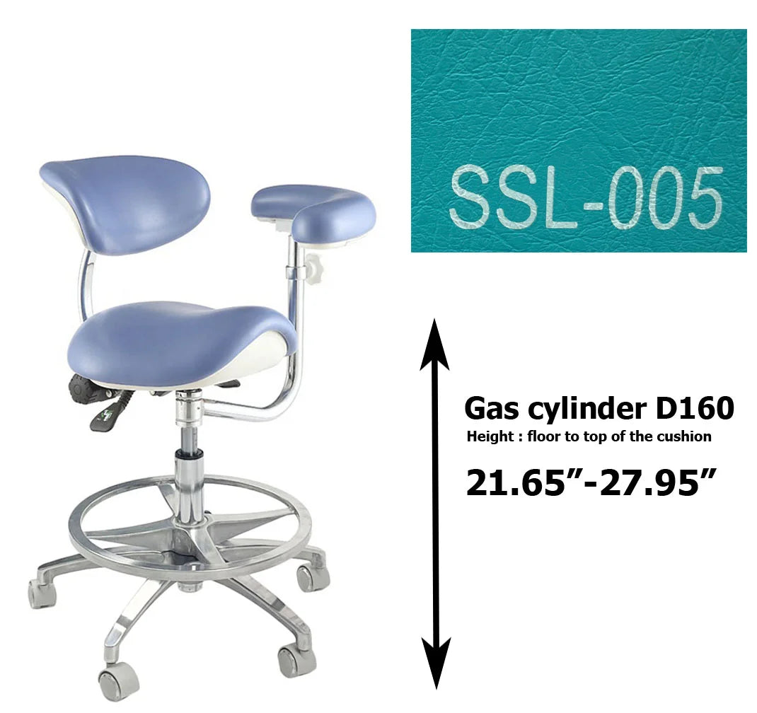 S1265 Dental Assistant Saddle chair stool
