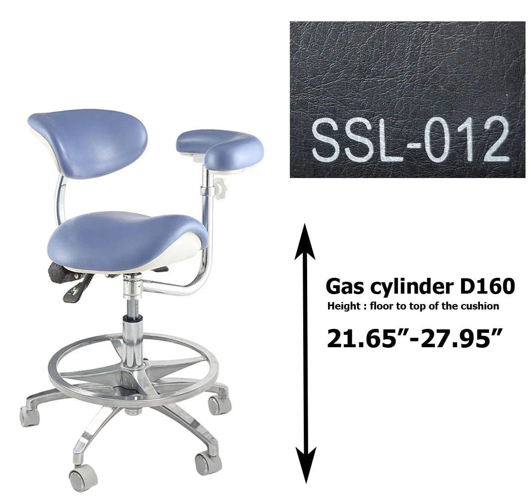 S1265 Dental Assistant Saddle chair stool