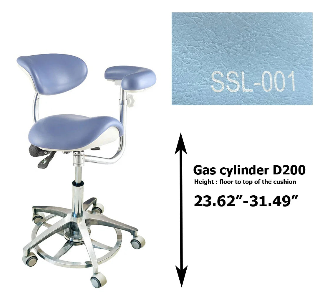 S1265 Dental Assistant Saddle chair stool