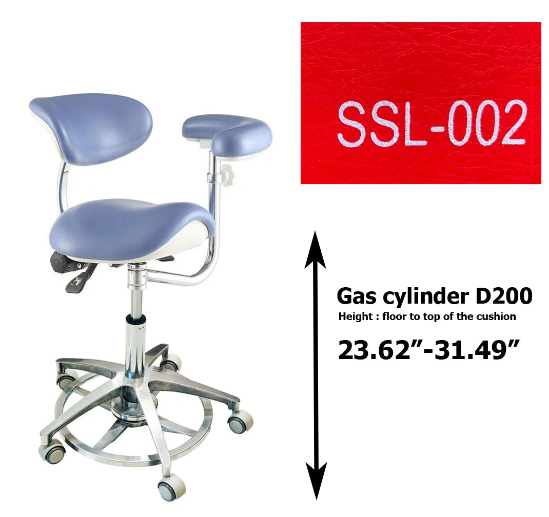 S1265 Dental Assistant Saddle chair stool