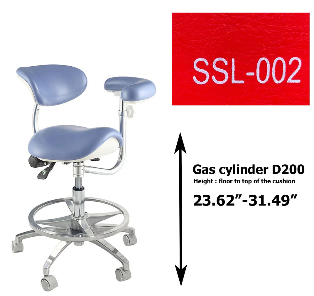S1265 Dental Assistant Saddle chair stool
