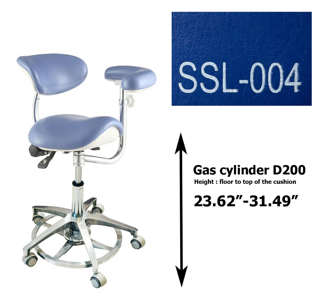 S1265 Dental Assistant Saddle chair stool