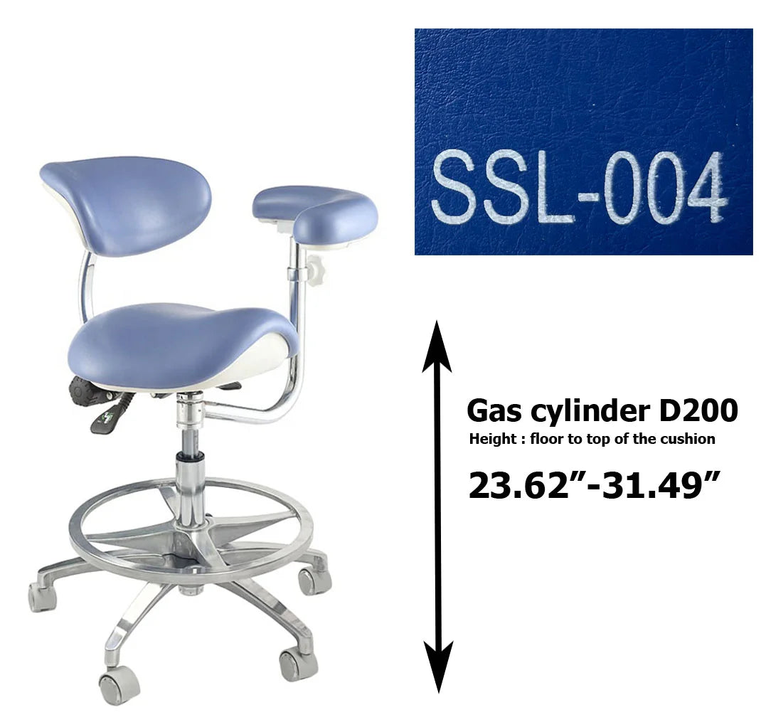 S1265 Dental Assistant Saddle chair stool