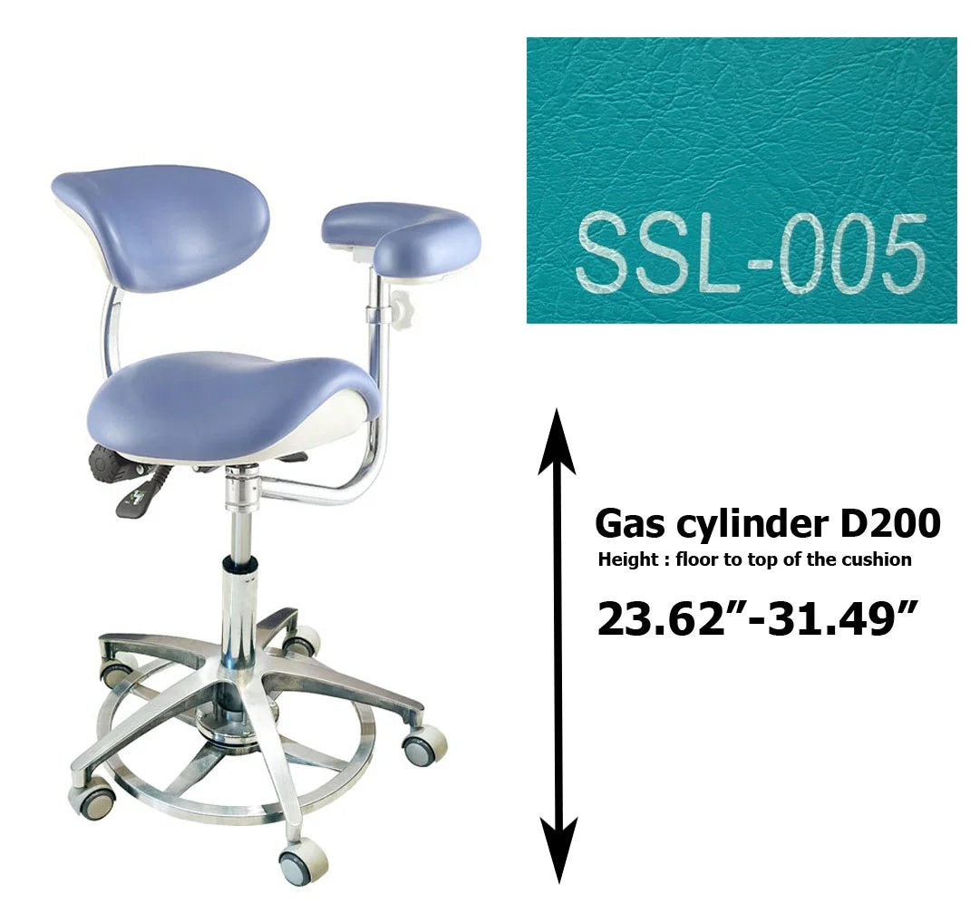 S1265 Dental Assistant Saddle chair stool
