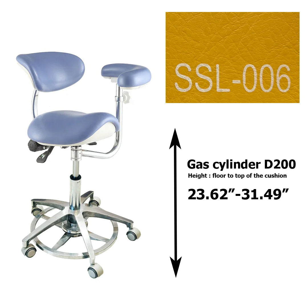 S1265 Dental Assistant Saddle chair stool