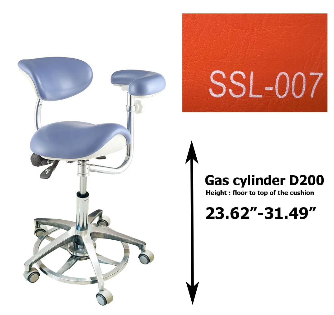 S1265 Dental Assistant Saddle chair stool