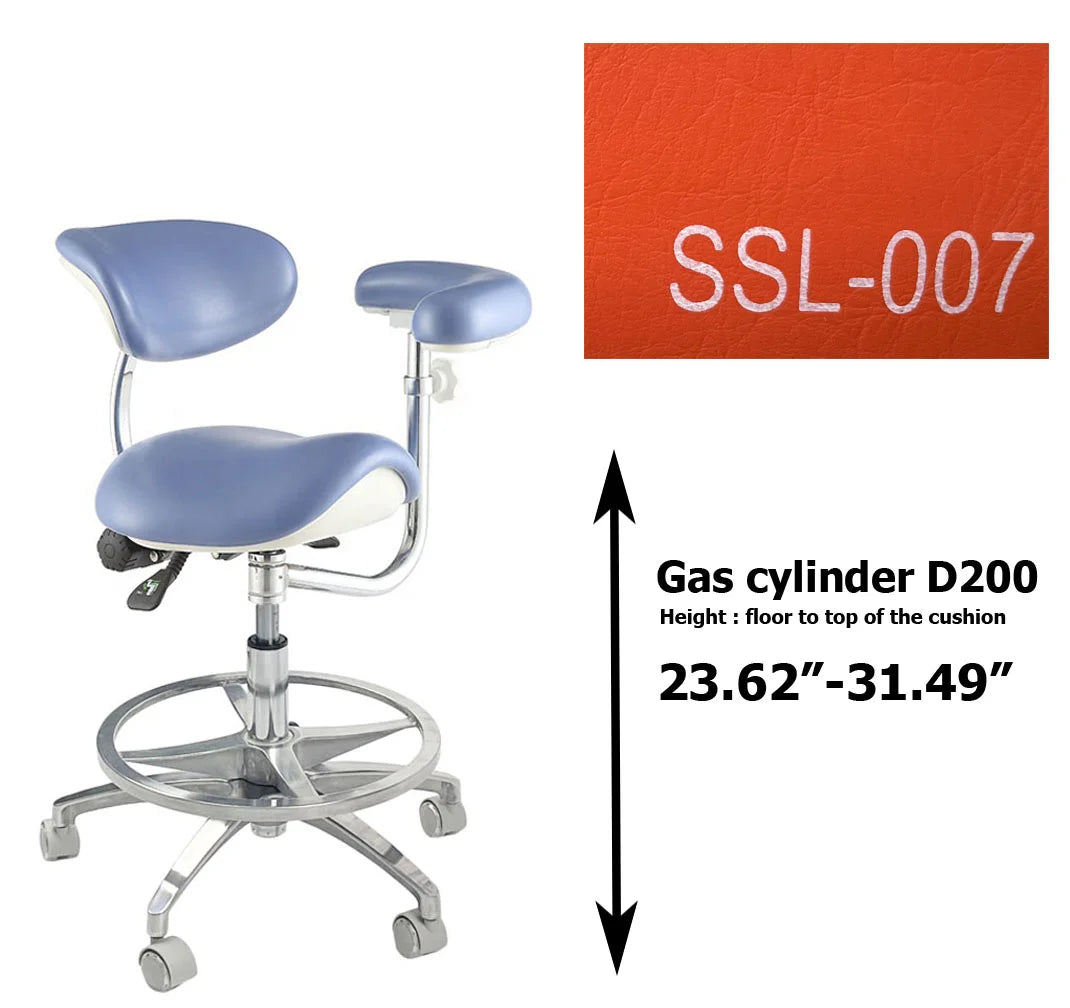 S1265 Dental Assistant Saddle chair stool