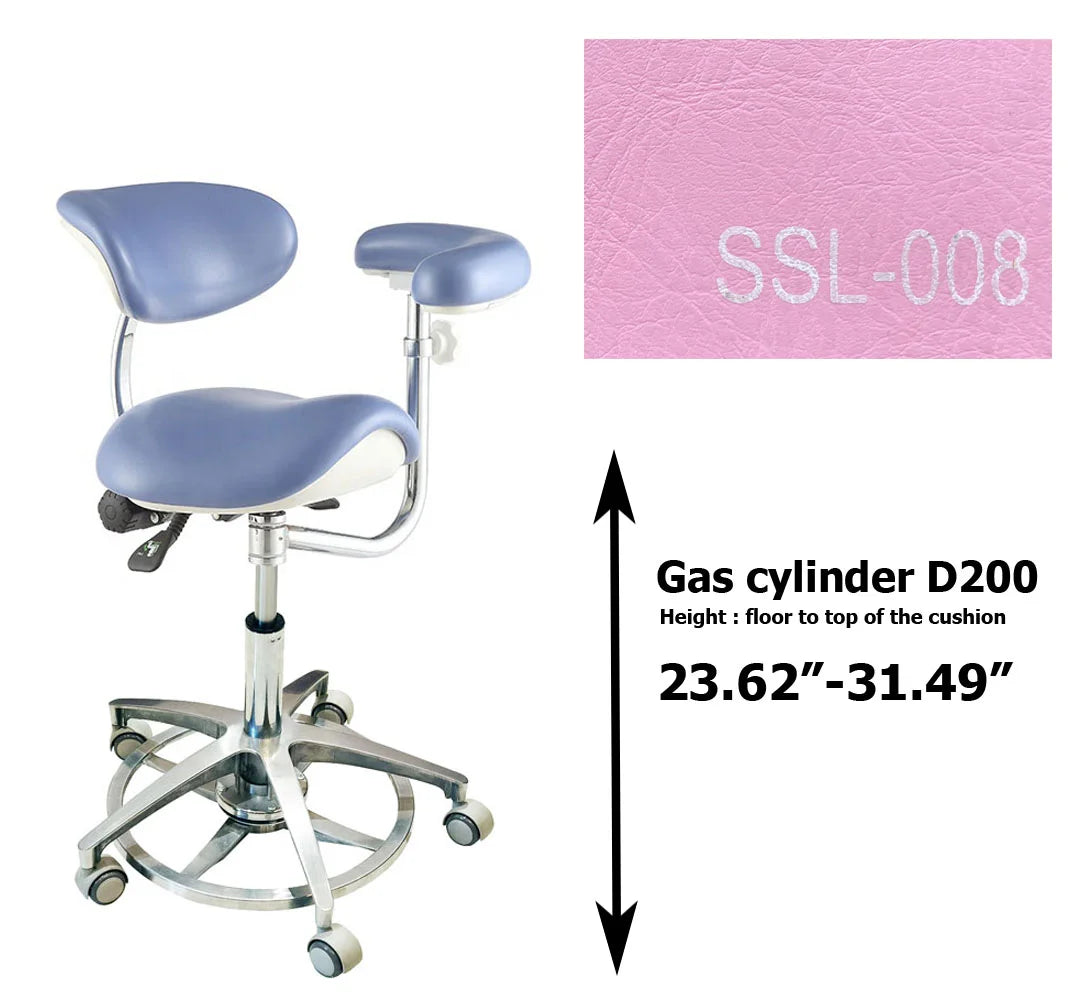 S1265 Dental Assistant Saddle chair stool