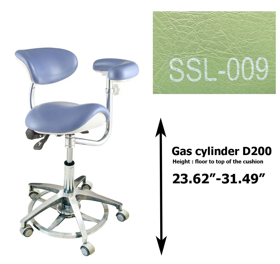 S1265 Dental Assistant Saddle chair stool