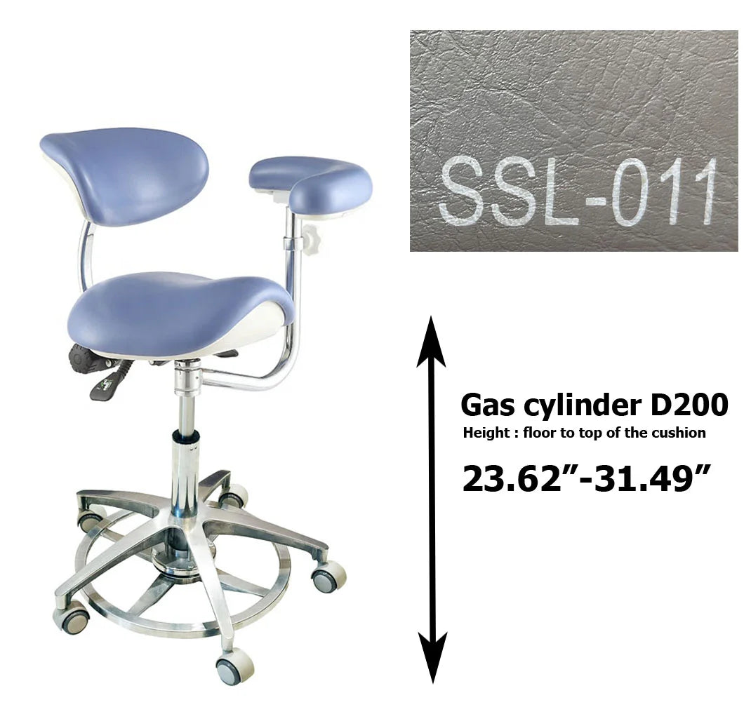 S1265 Dental Assistant Saddle chair stool