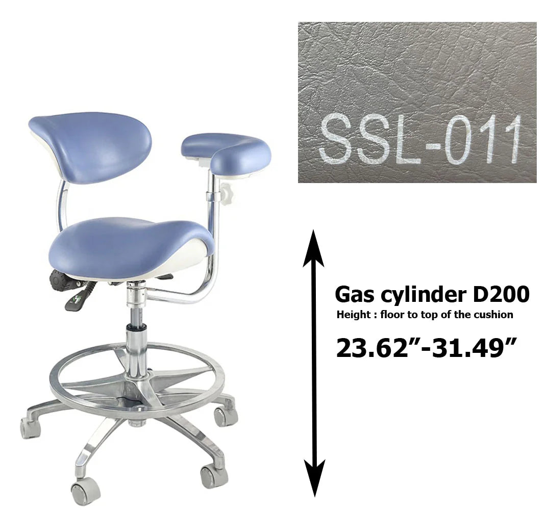 S1265 Dental Assistant Saddle chair stool