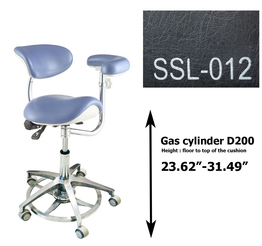 S1265 Dental Assistant Saddle chair stool