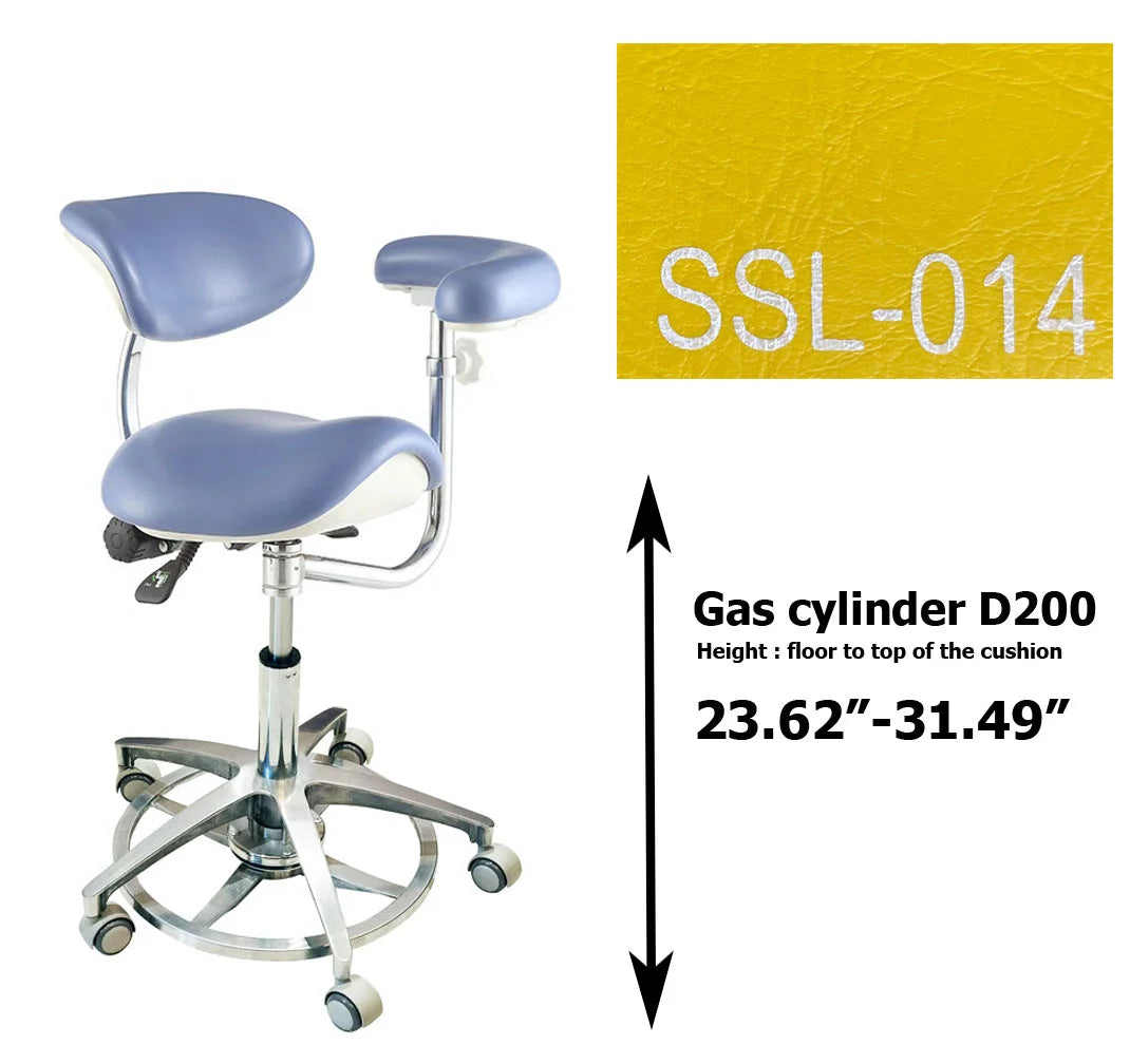 S1265 Dental Assistant Saddle chair stool