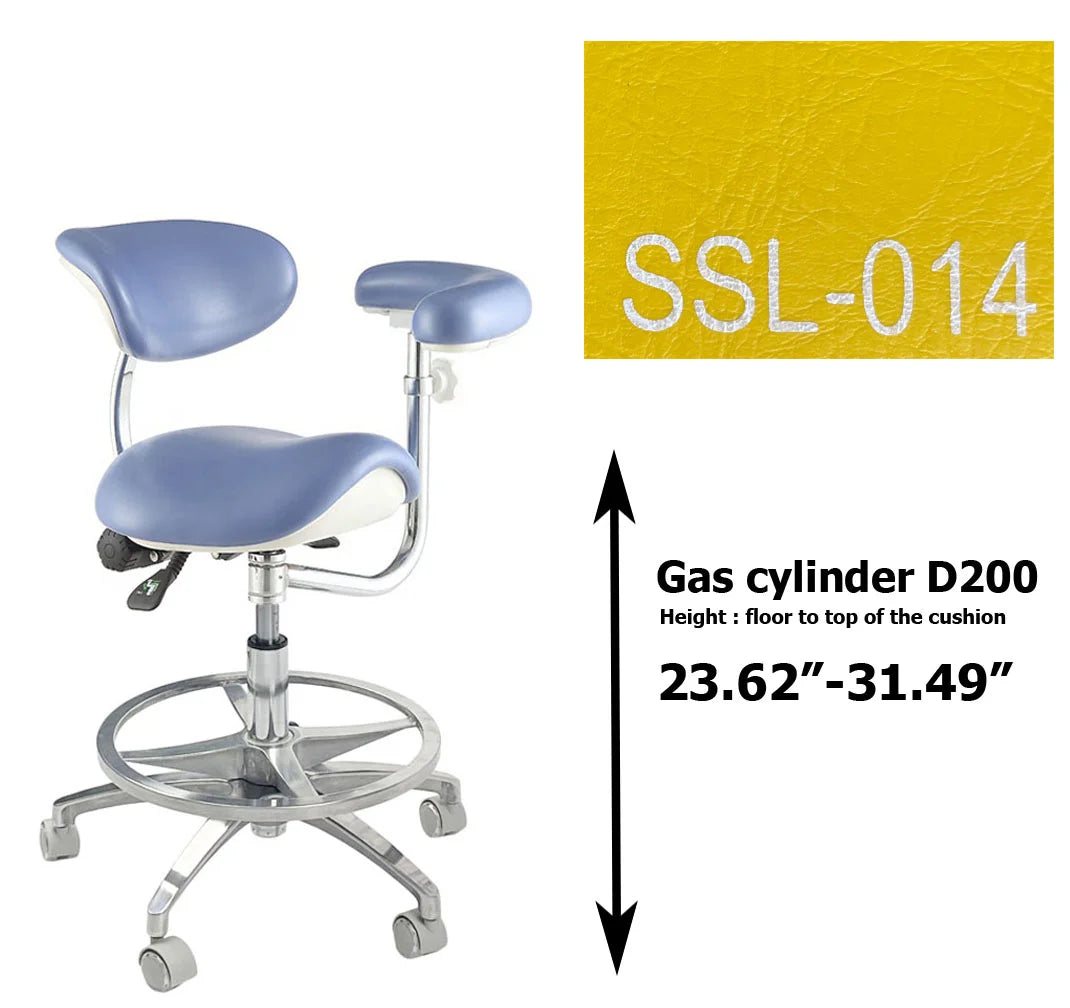 S1265 Dental Assistant Saddle chair stool