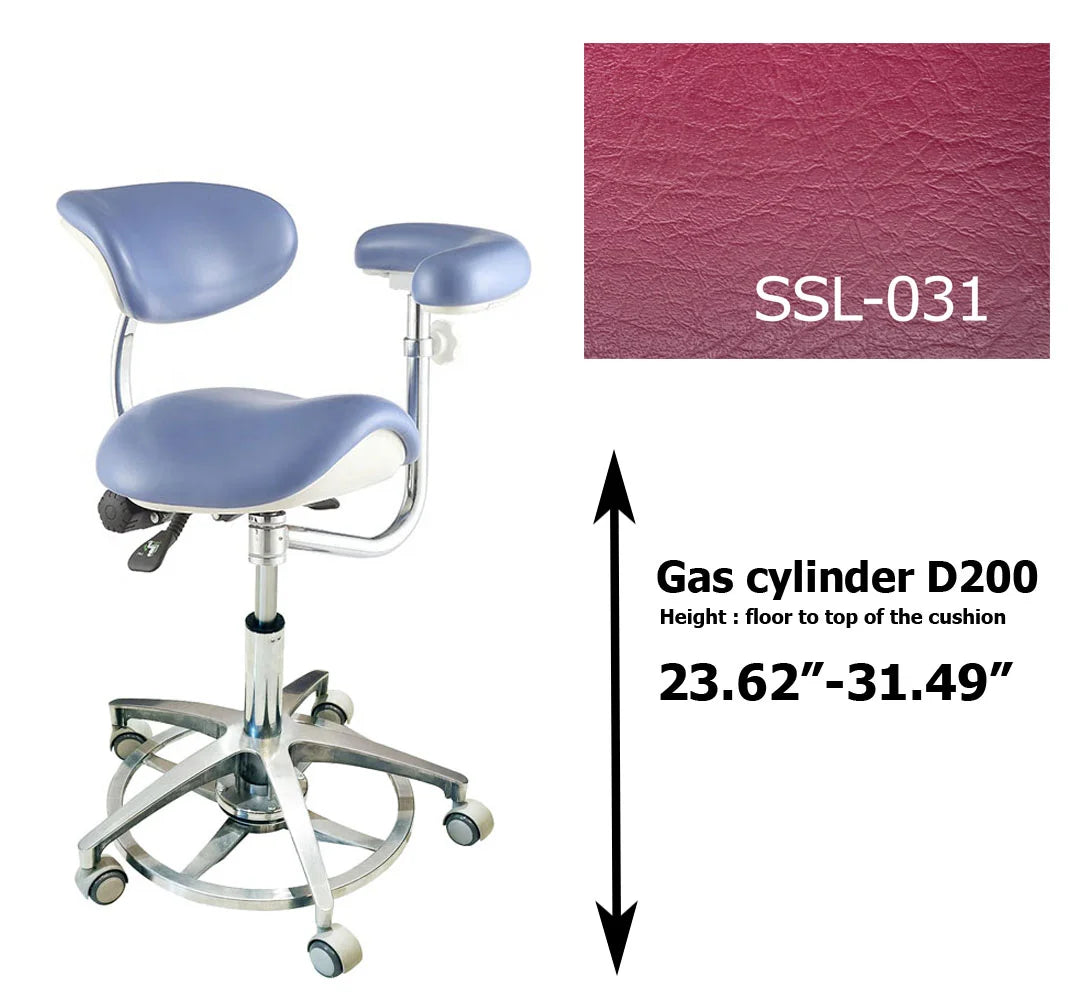 S1265 Dental Assistant Saddle chair stool