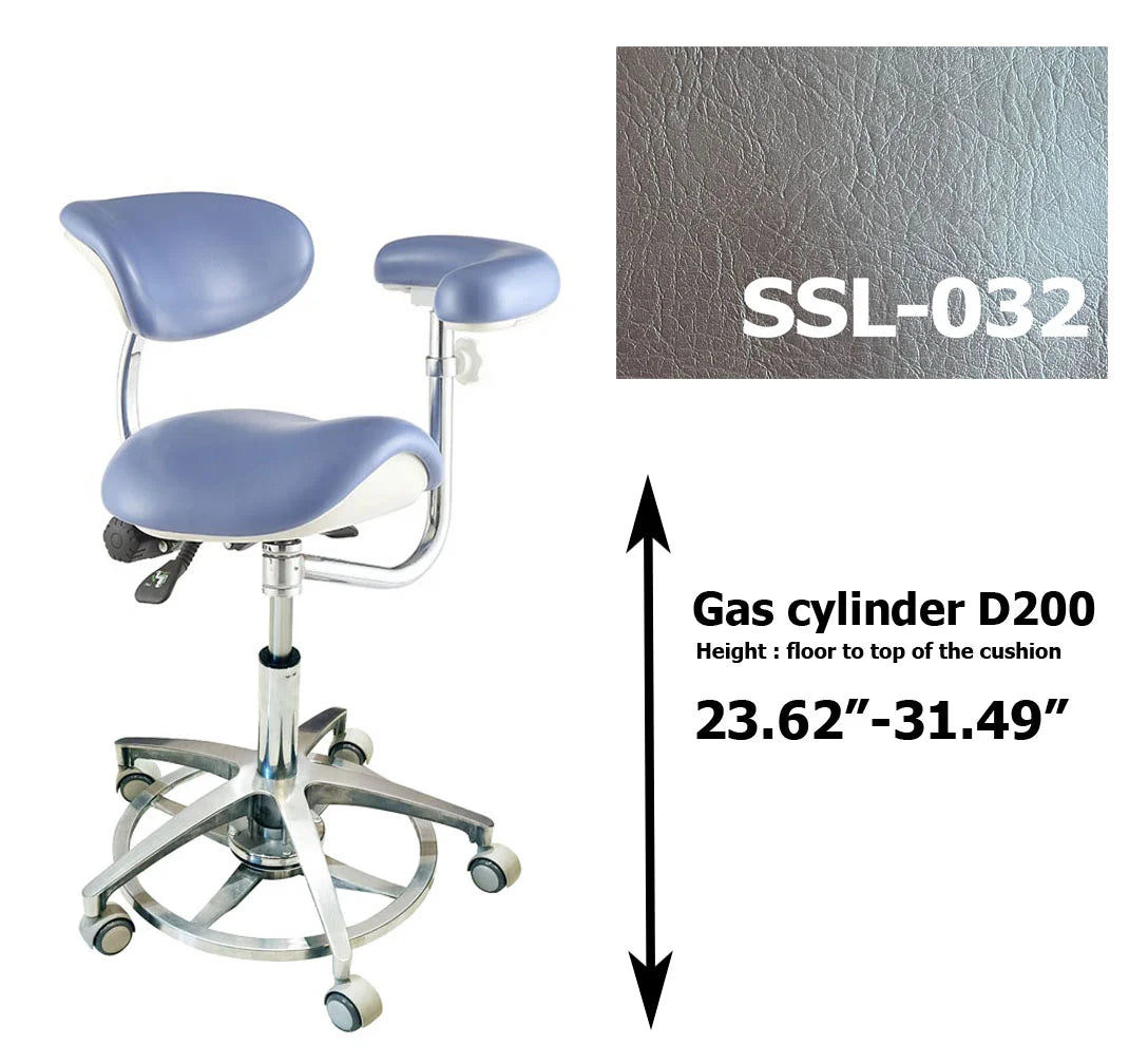 S1265 Dental Assistant Saddle chair stool