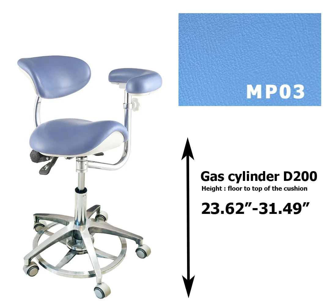 S1265 Dental Assistant Saddle chair stool