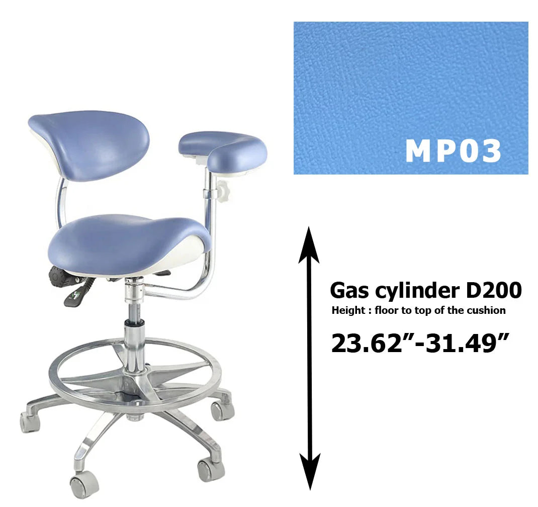 S1265 Dental Assistant Saddle chair stool