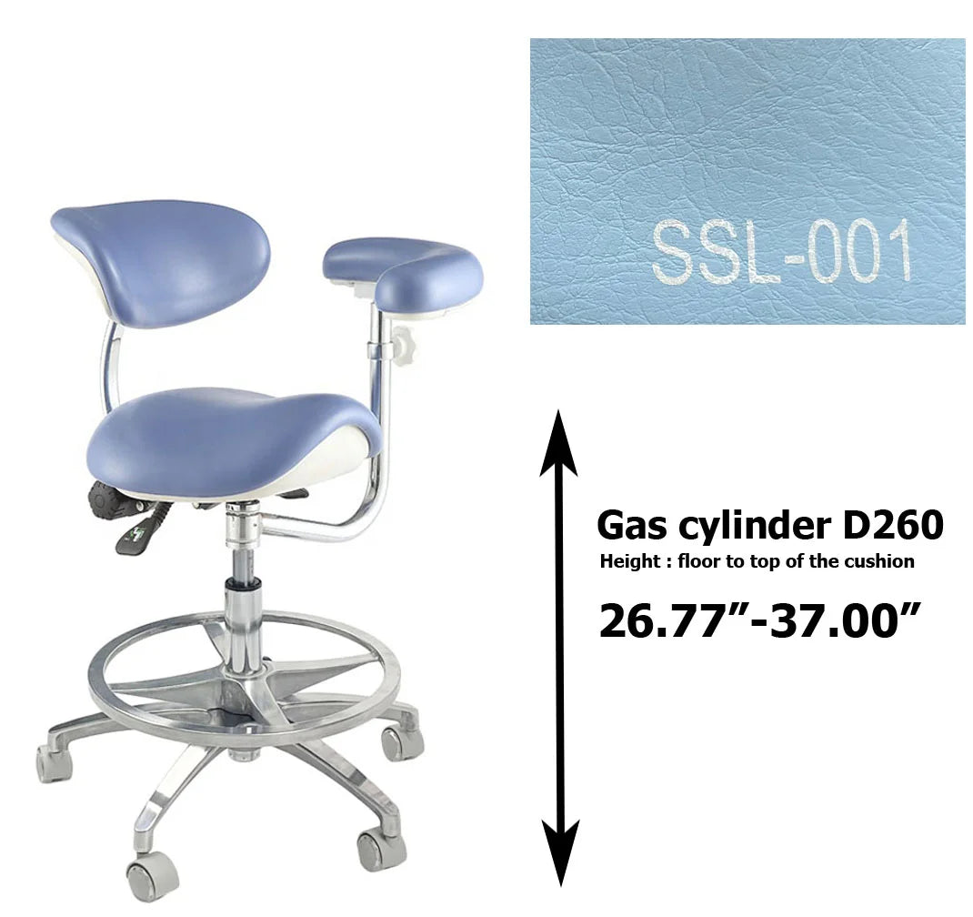 S1265 Dental Assistant Saddle chair stool