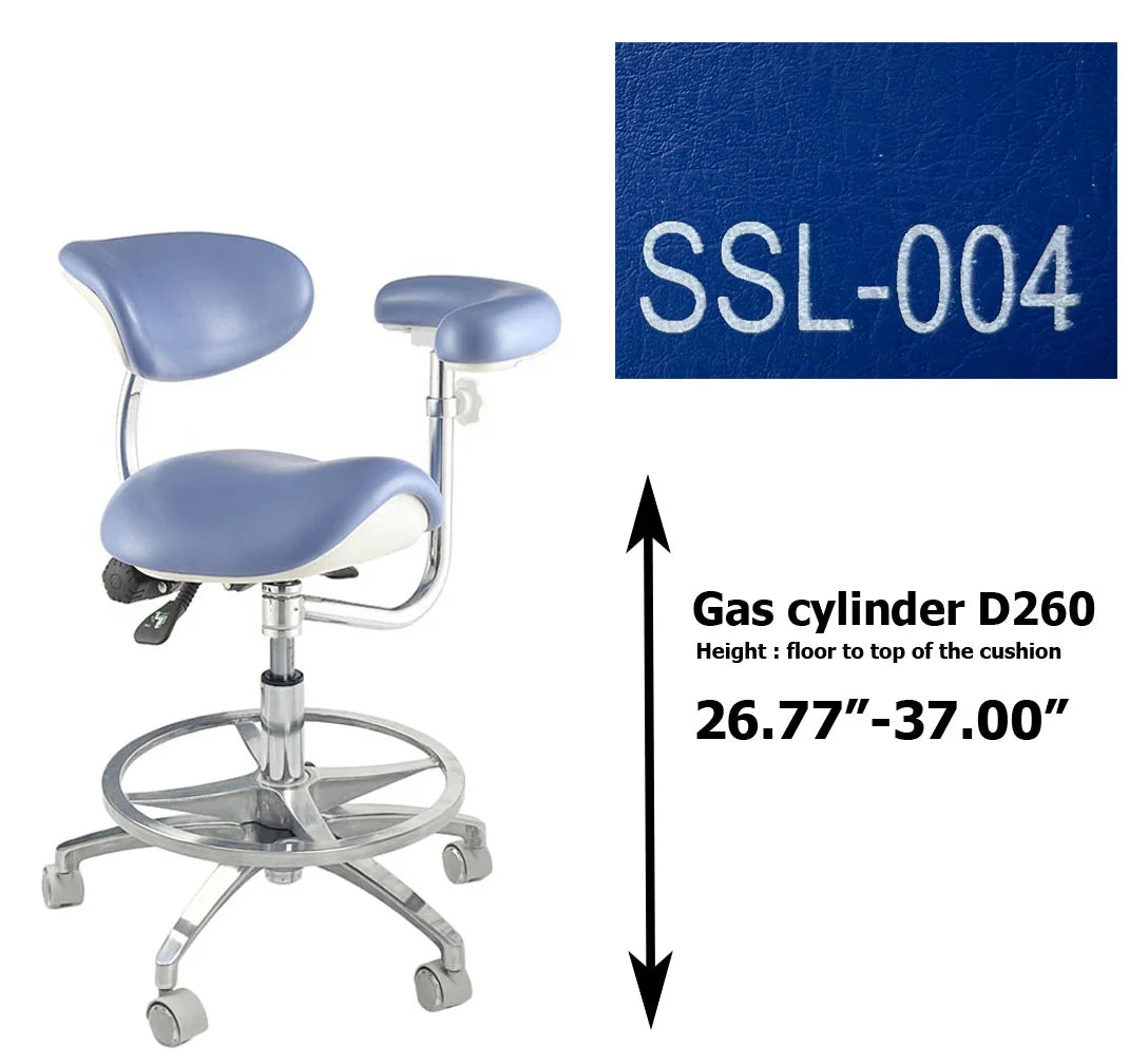 S1265 Dental Assistant Saddle chair stool