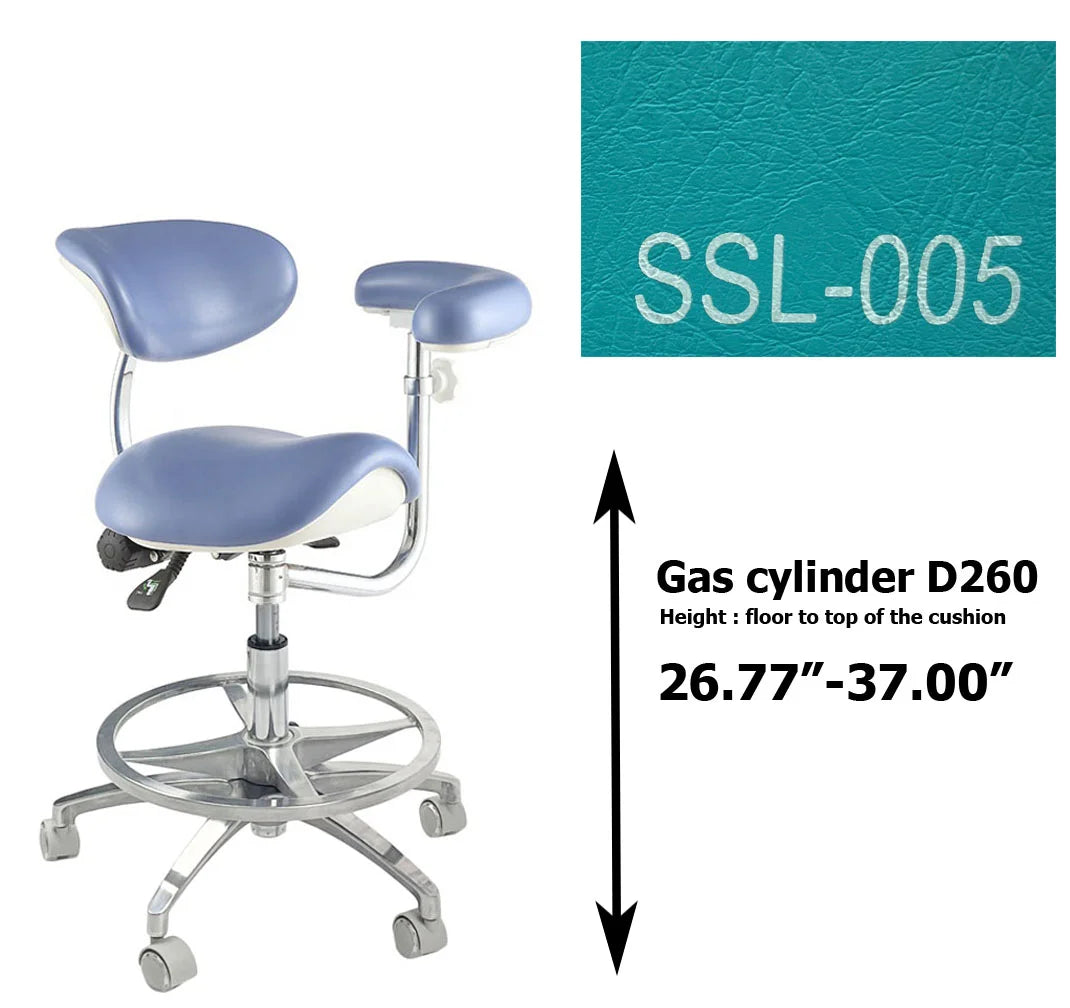 S1265 Dental Assistant Saddle chair stool