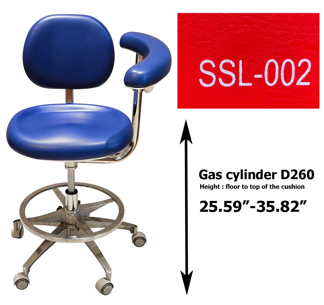 Dental Assistant chair S1269 PU leather