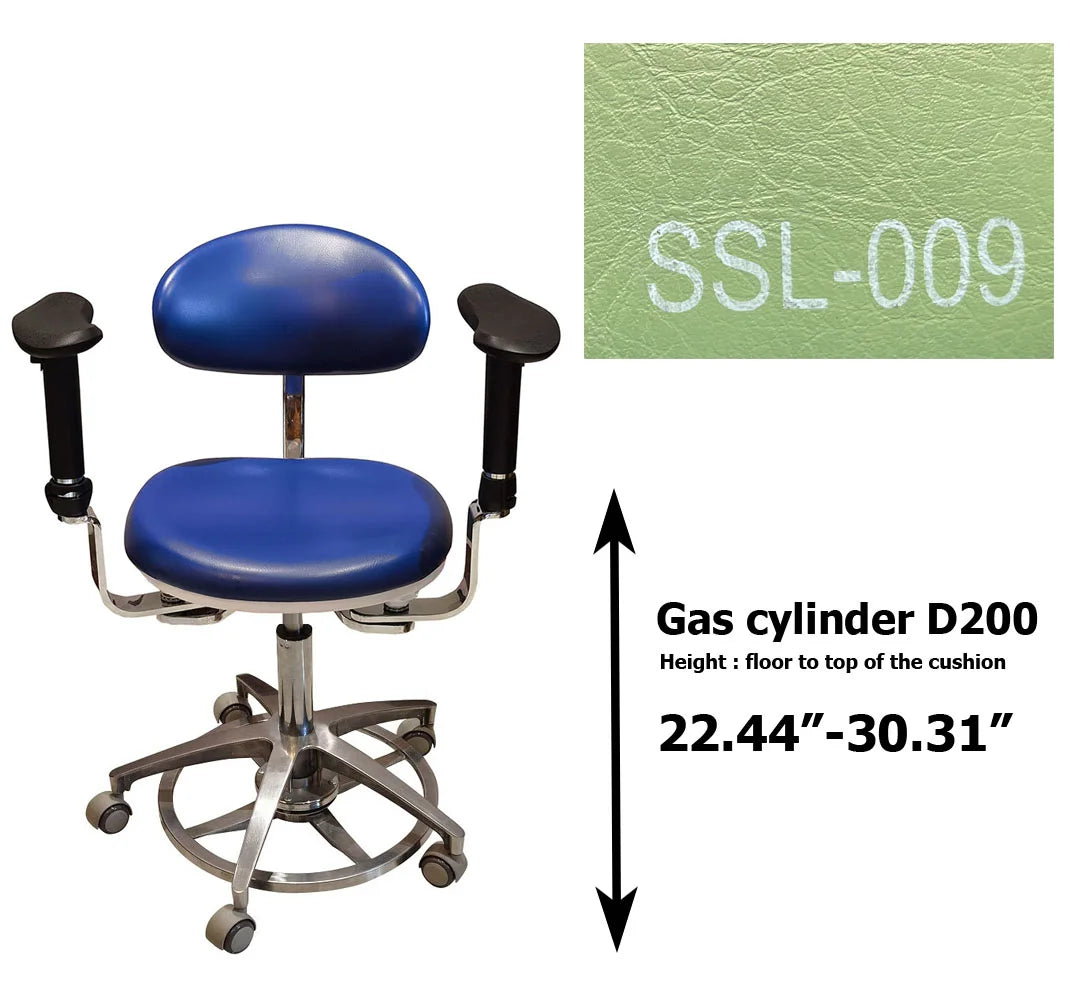 S1290  PU leather Dental Operated chair Stool dental operating stool, surgeon operating chair microsurgeon chair