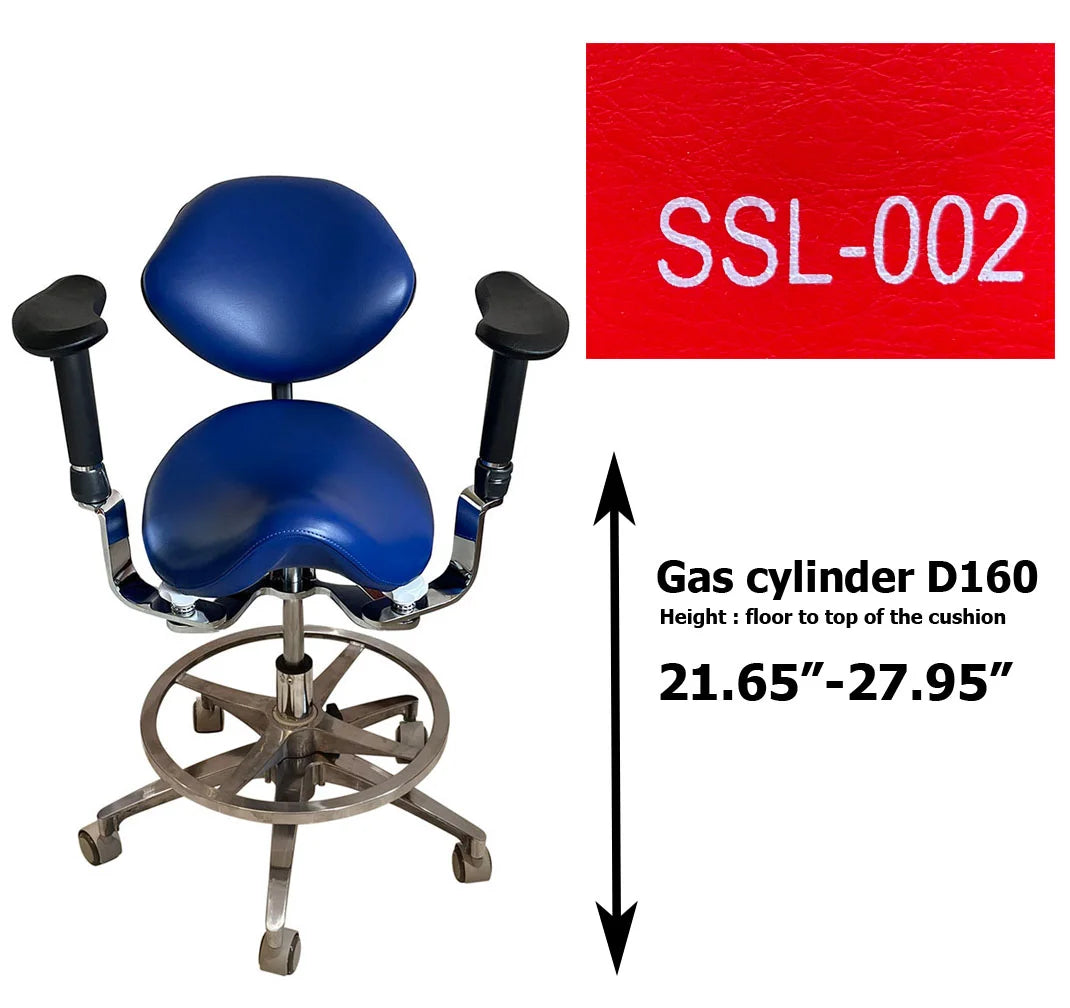 S1292 Dental Saddle Operated surgeon chair Microscope chair