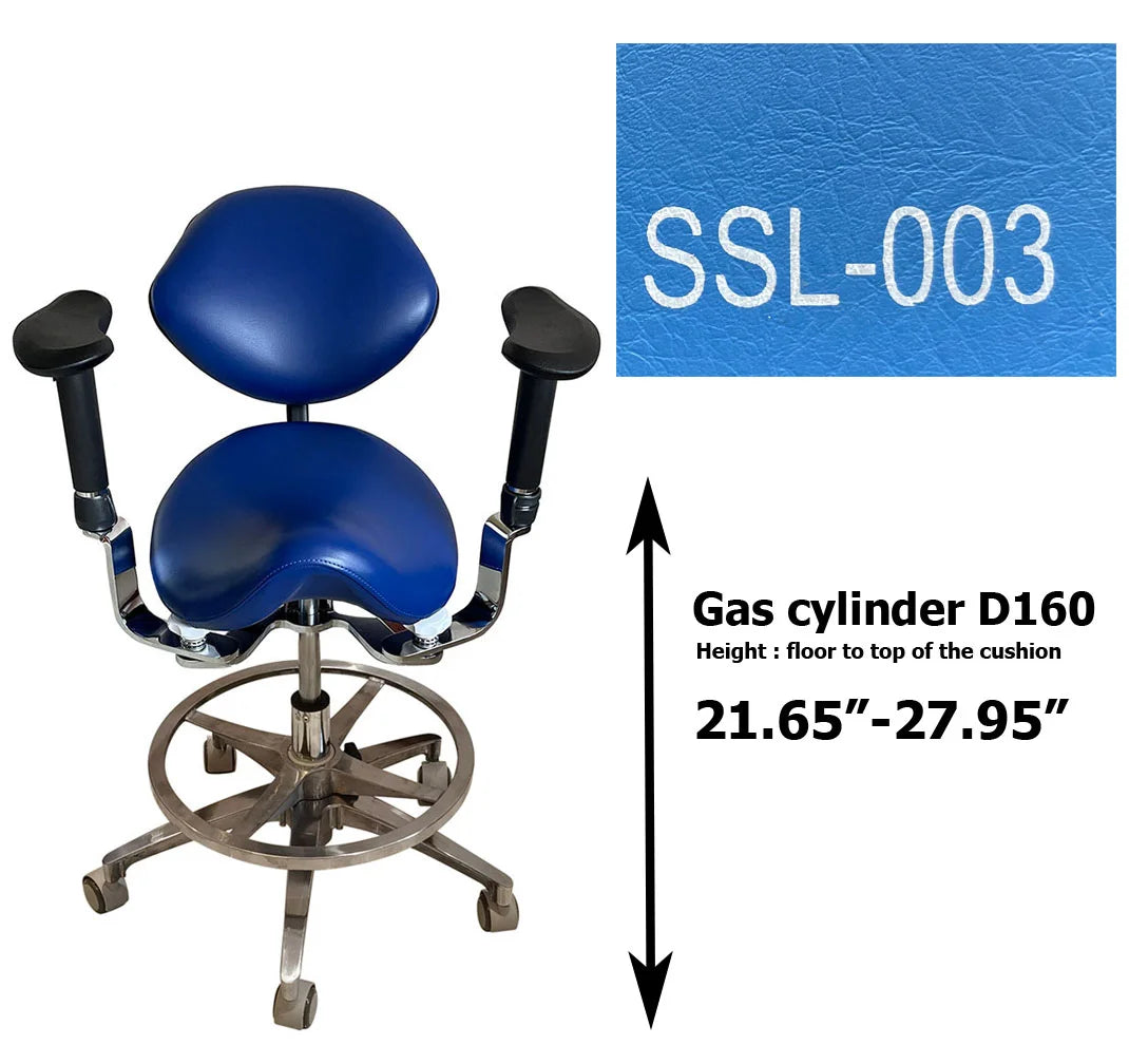 S1292 Dental Saddle Operated surgeon chair Microscope chair