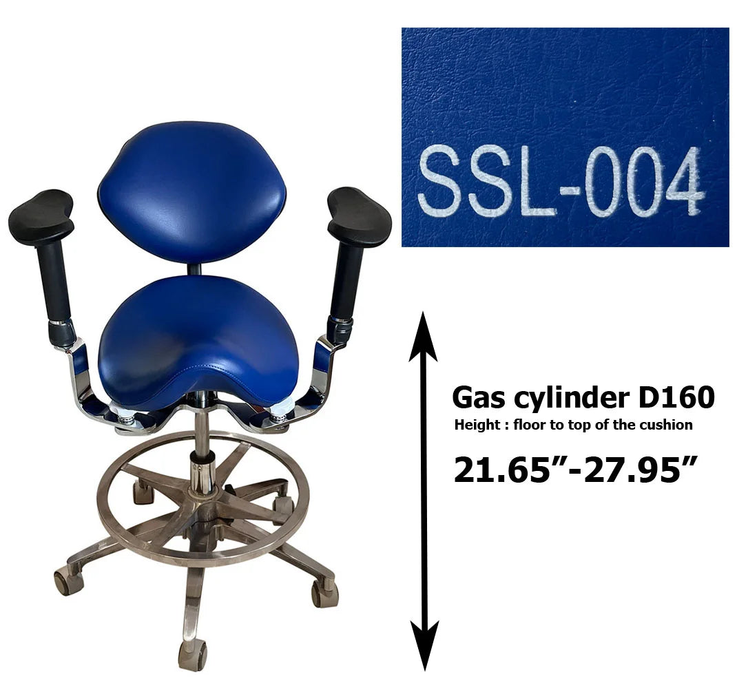 S1292 Dental Saddle Operated surgeon chair Microscope chair