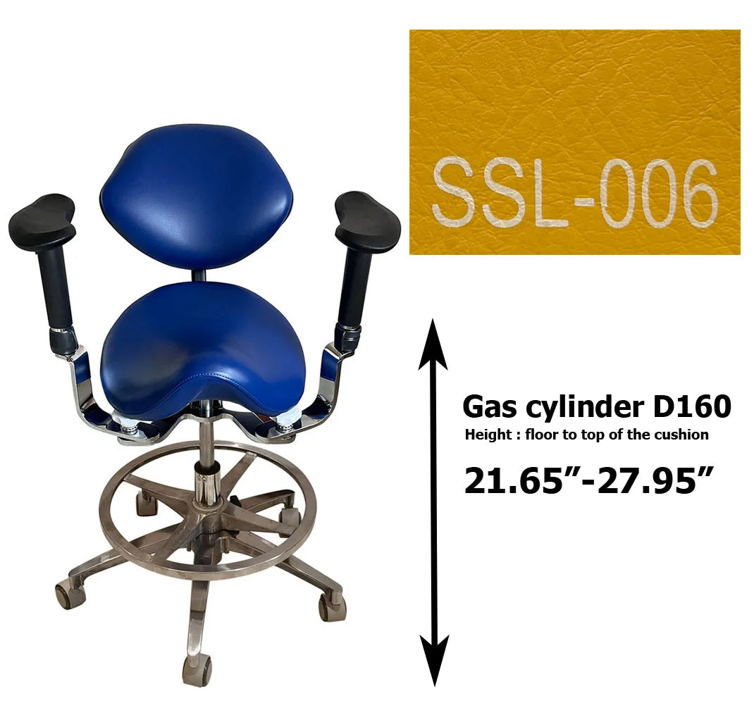 S1292 Dental Saddle Operated surgeon chair Microscope chair