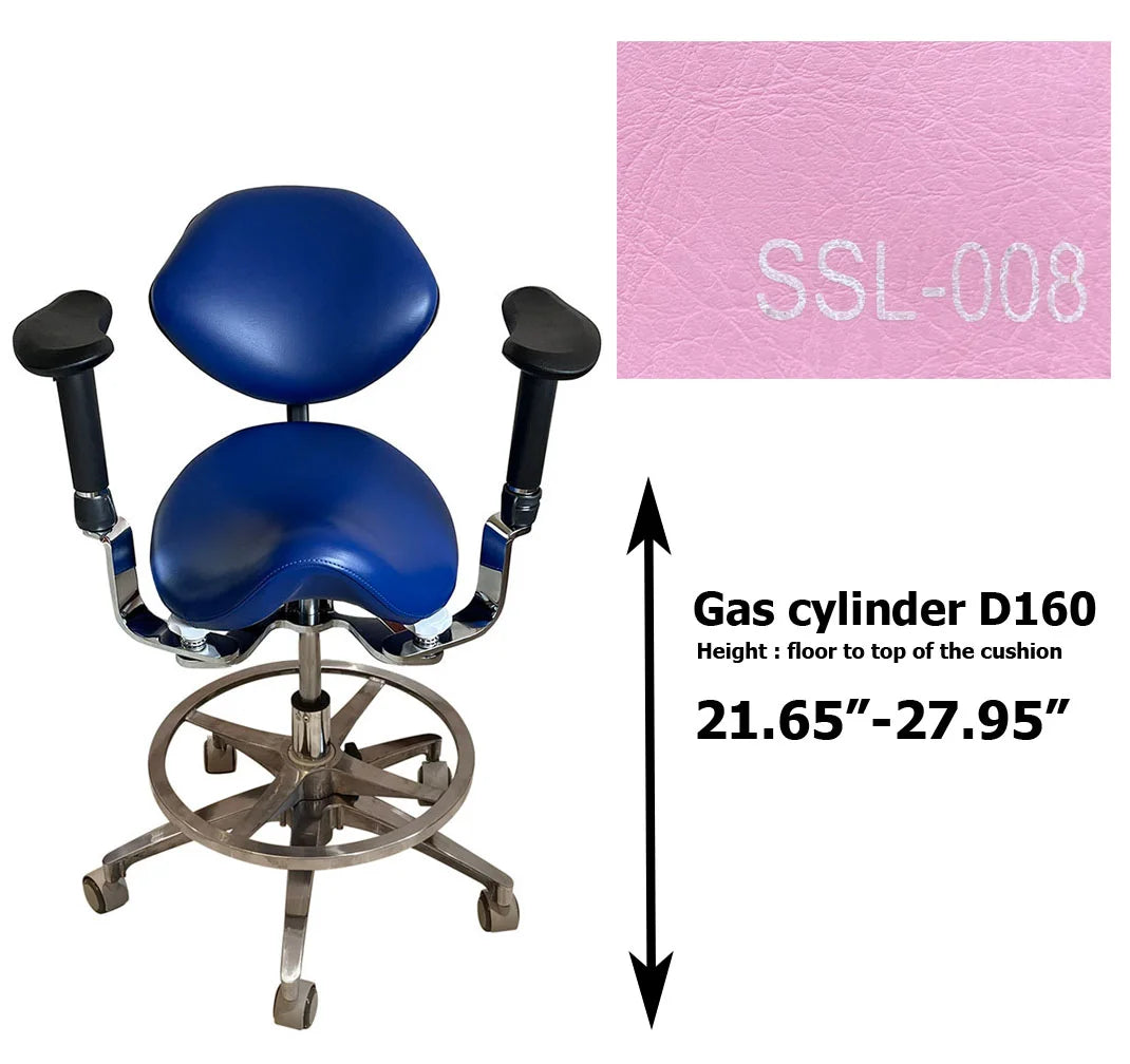 S1292 Dental Saddle Operated surgeon chair Microscope chair