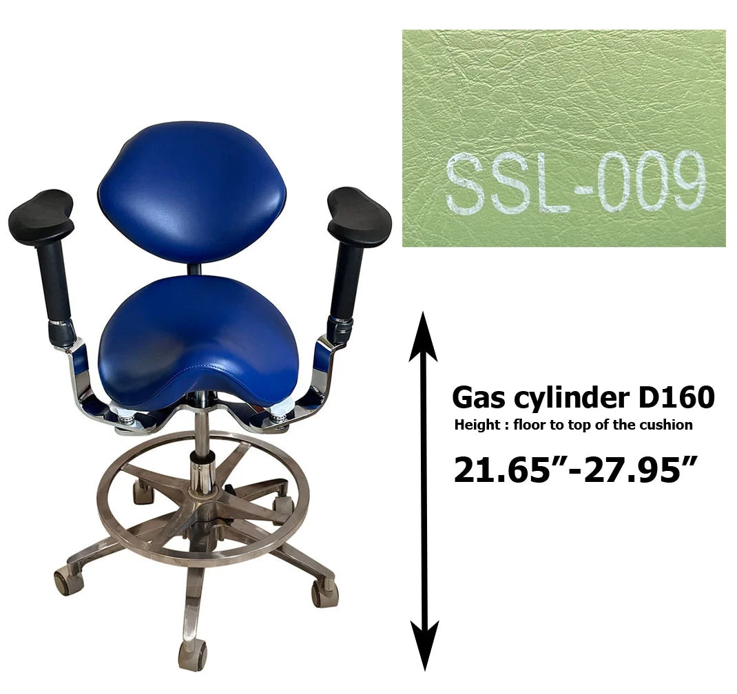 S1292 Dental Saddle Operated surgeon chair Microscope chair