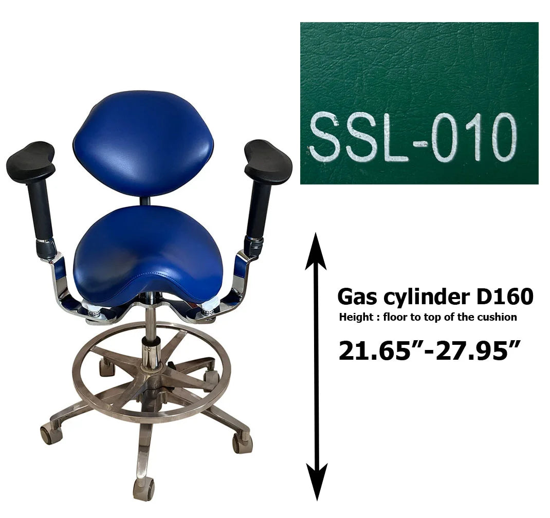 S1292 Dental Saddle Operated surgeon chair Microscope chair